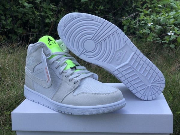 Jordan 1 Mid Vast Grey Ghost Green (W)