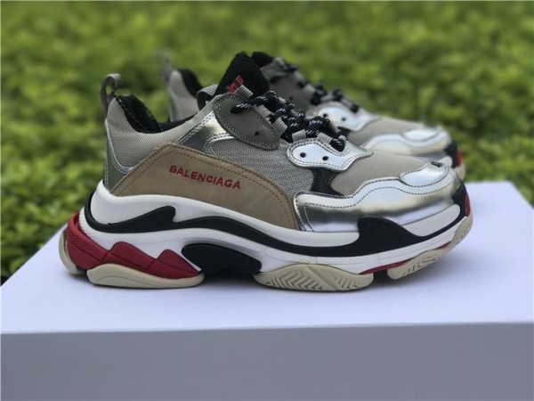 Balenciaga Triple S Sneaker 'Silver' 2018 