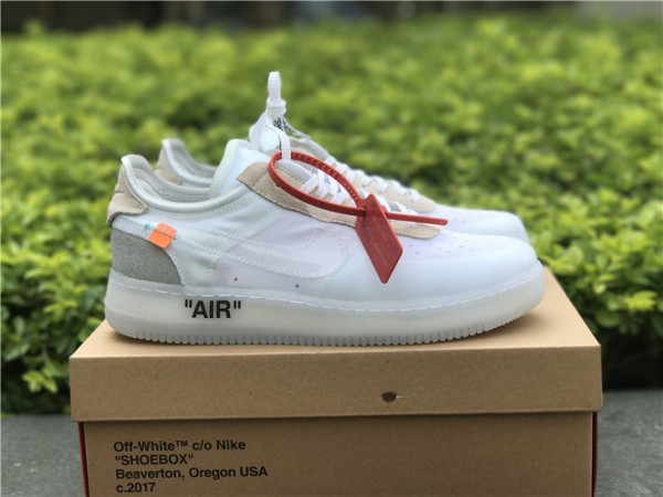 OFF-WHITE x Nike Air Force 1 Low White 
