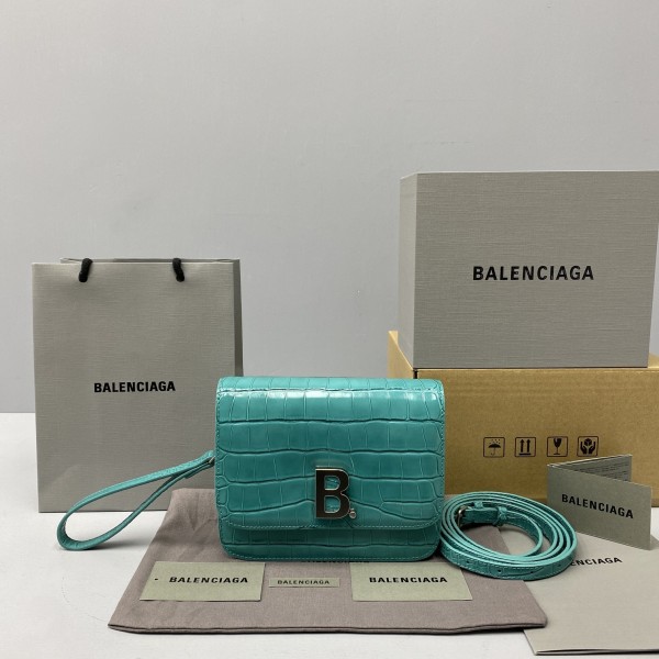 Balenciaga Square Bag Crocodile