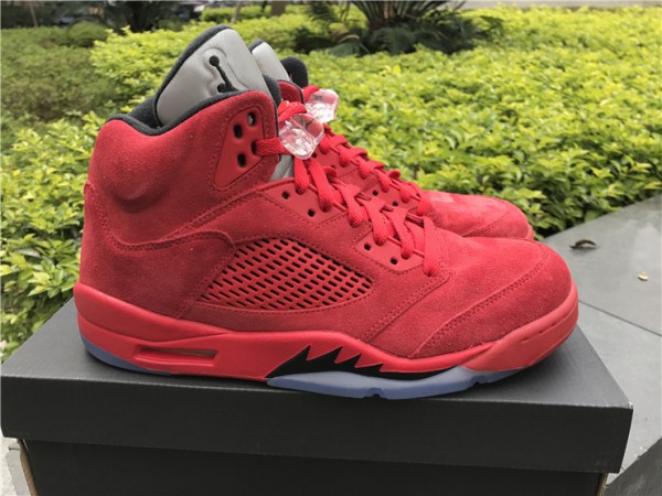 Jordan 5 Retro Red Suede