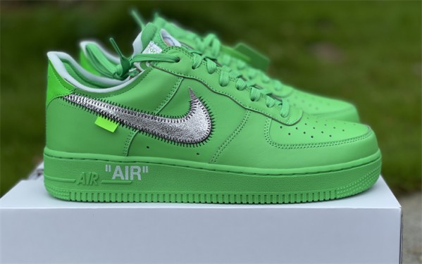 OFF-WHITE x Nike Air Force 1 Low “Light Green Spark”