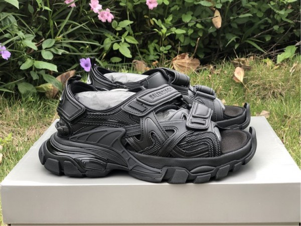 Balenciaga Track Sandal 'Triple Black'