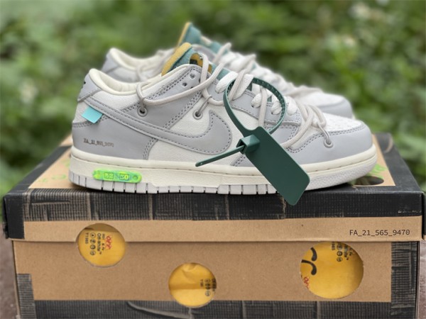 Nike Dunk Low Off-White Lot 42 DM1602-117