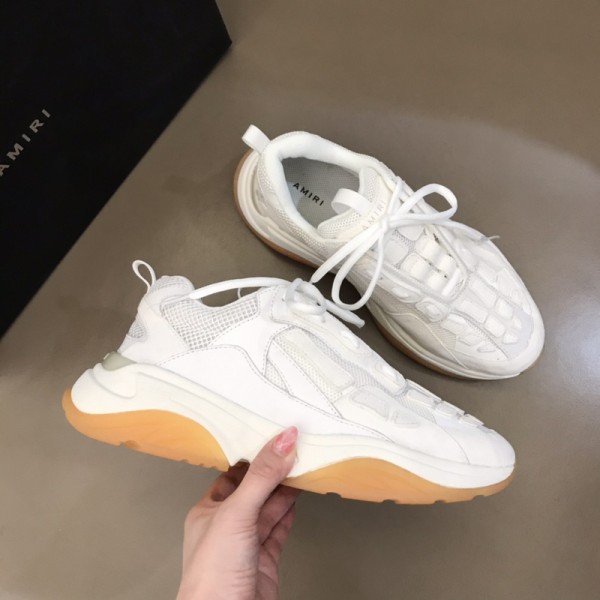 Amiri Bone Runner Sneakers - 'White' - AMRBR-006