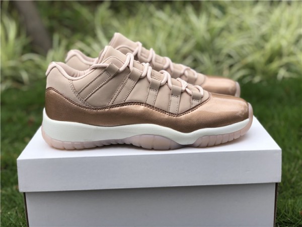 Jordan 11 Retro Low Rose Gold (W)
