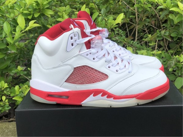 Jordan 5 Retro White Pink Red (GS)