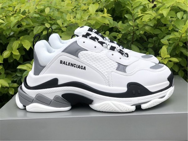 Balenciaga Triple S Grey White Sneaker