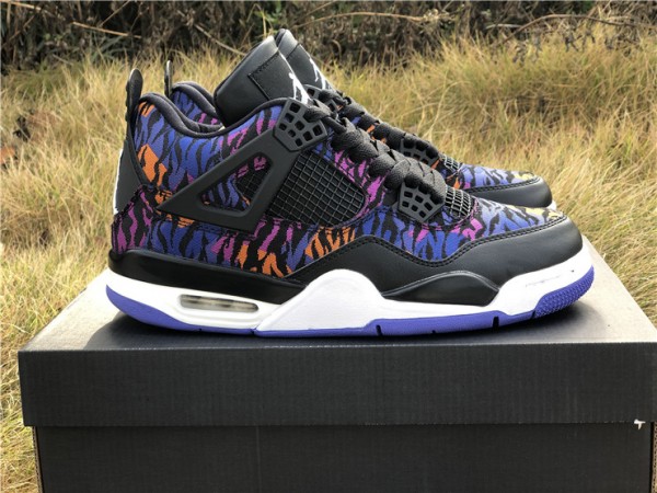 Jordan 4 Retro Black Rush Violet (GS)