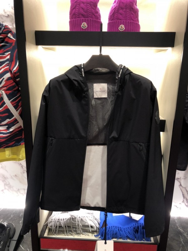 Moncler Hooded Jacket Black