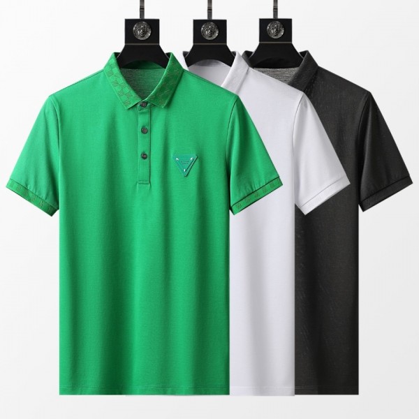 BV Short Sleeve Lapel T-shirt