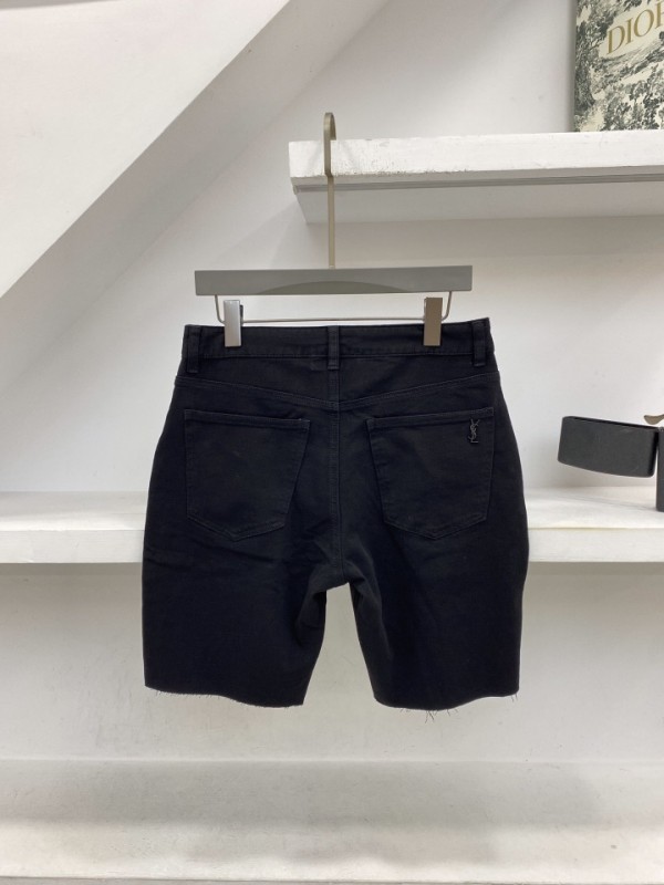 YSL Shorts Black