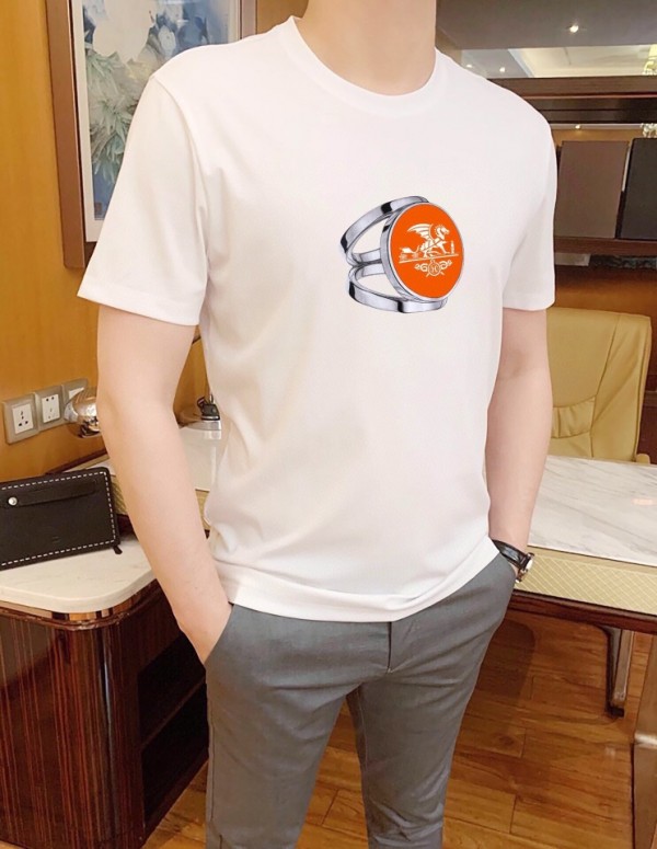 Hermes cotton fabric T-shirt
