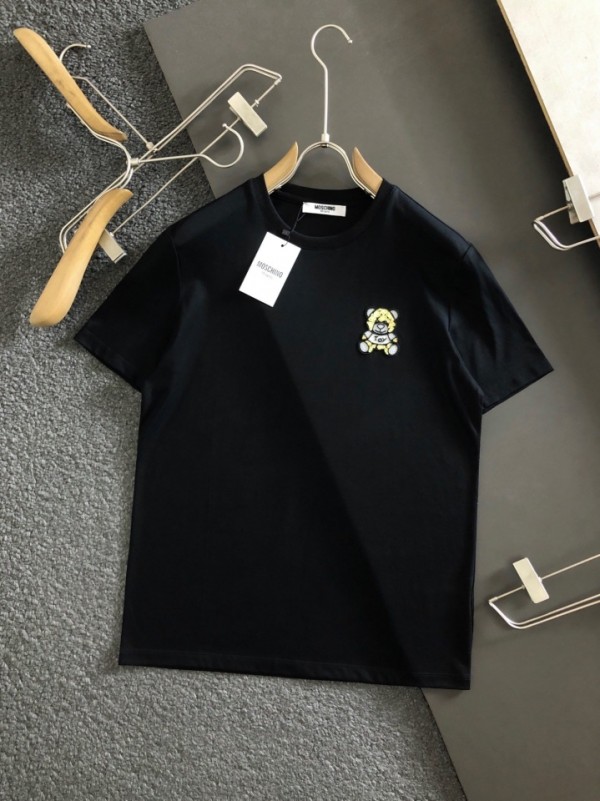 Moschino bear bead embroidery T-shirt