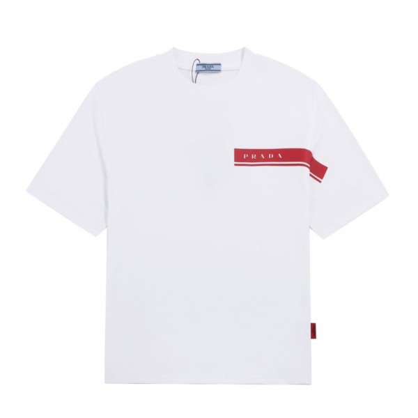 Prada short sleeves short T - White / Black
