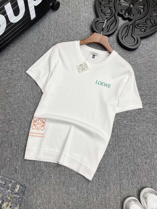 LOEWE Short Sleeve T-Shirt White/Black