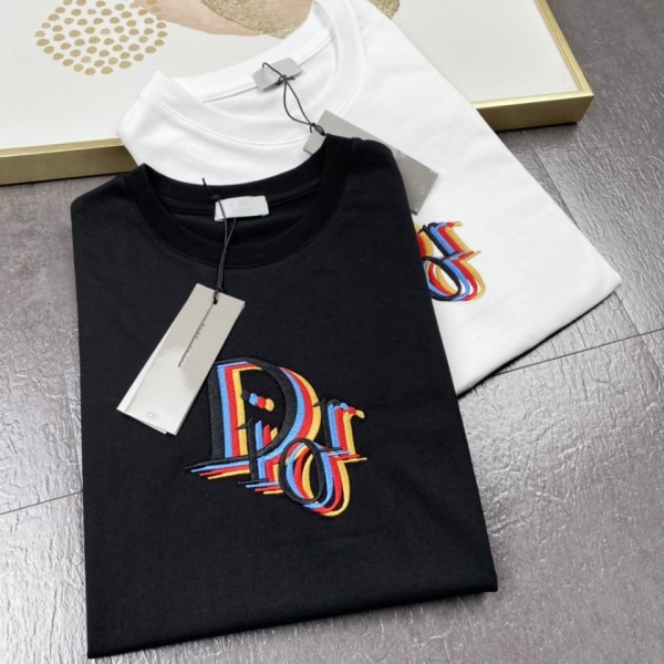 Dior Short Sleeve T-shirt White/Black