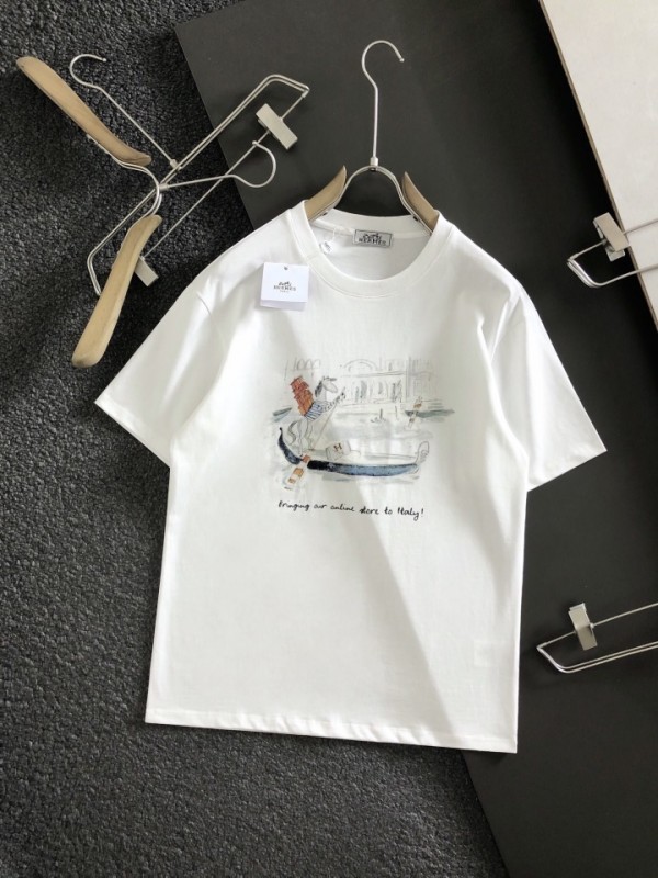 Hermes Short Sleeve T  3D printing - White