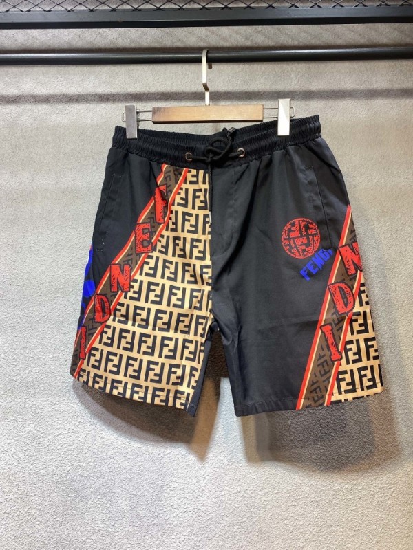 Fendi Shorts Black  FEN-0001