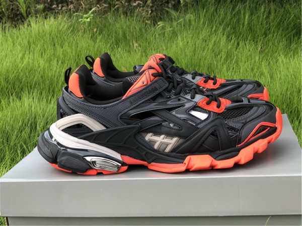 Balenciaga Track.2 Sneaker Black/Orange