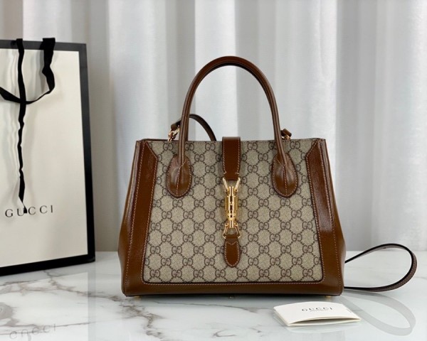 Gucci Jackie 1961 medium tote bag brown 649016