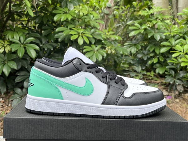 Jordan 1 Low Green Glow Men's - 553558-131
