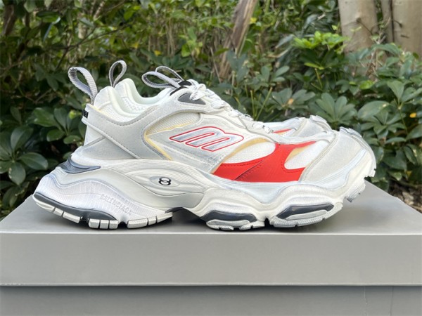 Balenciaga Cargo Sneaker White Red