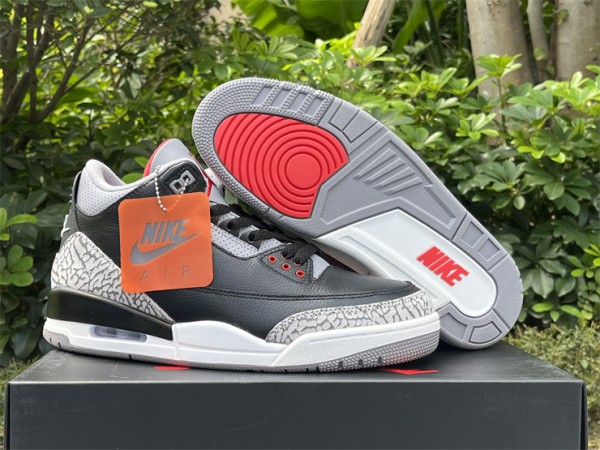 Air Jordan 3 “Black Cement”2024 DN3707-010