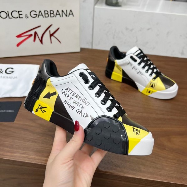 DOLCE & GABBANA CALFSKIN LOGO 