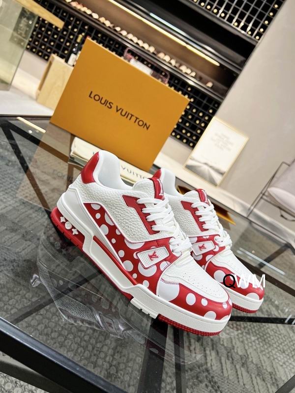 LV x Yayoi Kusama Trainer Sneaker (2023) - Red 1AB8J1