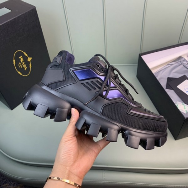 Prada Cloudbust Thunder Low Top Black Sneakers