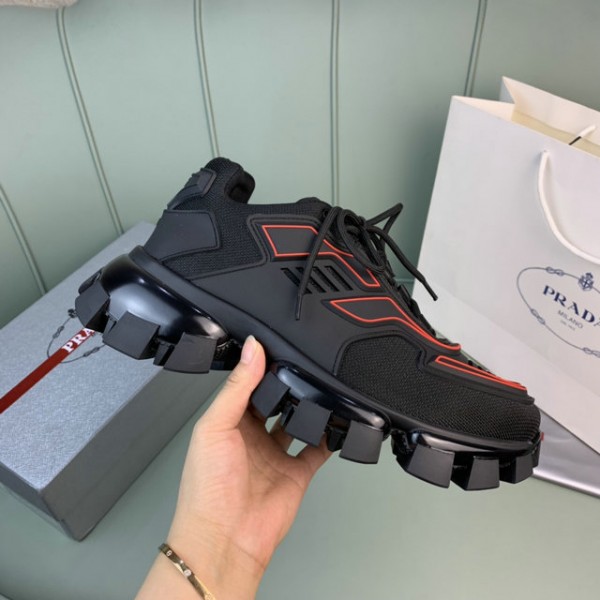 Prada Cloudbust Thunder sneakers - Black Red PRCT-003