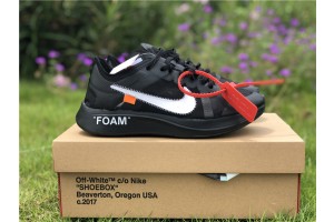 OFF-WHITE X Nike Zoom Fly Black 