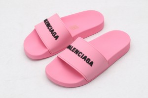 Balenciaga Slide Sandal Light Pink - Black