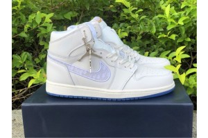 Dior x Air Jordan 1 High "White" 