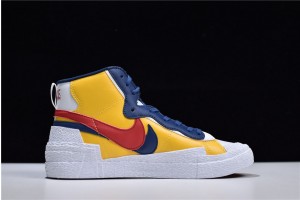 Sacai x Nike Blazer Mid Maize Navy BV0072-700