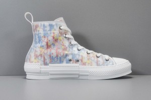 Dior B23 High Top Multicolor Oblique Sneaker 3SH118YTI_H265