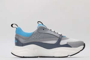 Dior B22 Sneaker Gray White Blue 3SN231YXX_H865