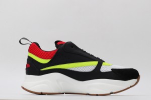 Dior B22 Sneaker Black Red 3SN231YAP_H963