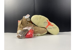 Travis Scott x Air Jordan 6 Retro "British Khaki" DH0690-200