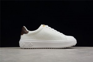 LV Time Out Sneaker White/Monogram Leather