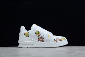 LV Trainer x Nigo Duck Sneaker White 1A9JCC