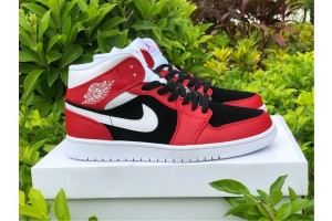 Jordan 1 Mid Gym Red Black (W)