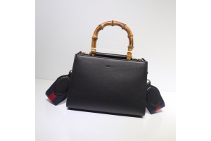 Gucci Nymphaea leather top handle bag 470271