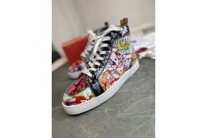 Christian Louboutin High Top Sneaker 