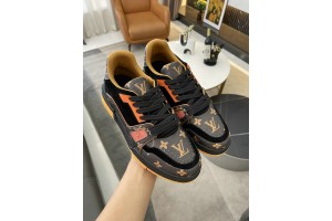 LV Trainer Sneaker Brown - Orange LV-T0049