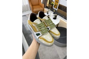 LV Trainer Sneaker OliveYellow LV-T0050