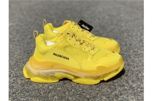 Balenciaga Triple S Clear Sole Yellow Sneaker