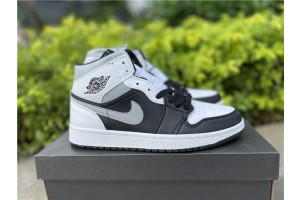 Jordan 1 Mid White Shadow