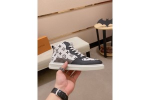 Louis Vuitton LV White Black Sneakers